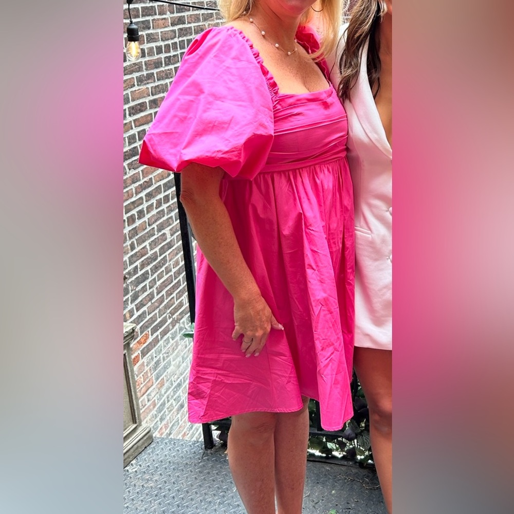 Pink dress
